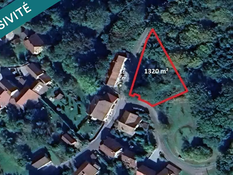 Terrain, 1 320 m²