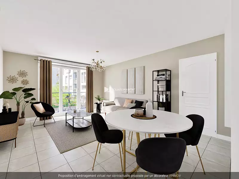Appartement, 47 m²