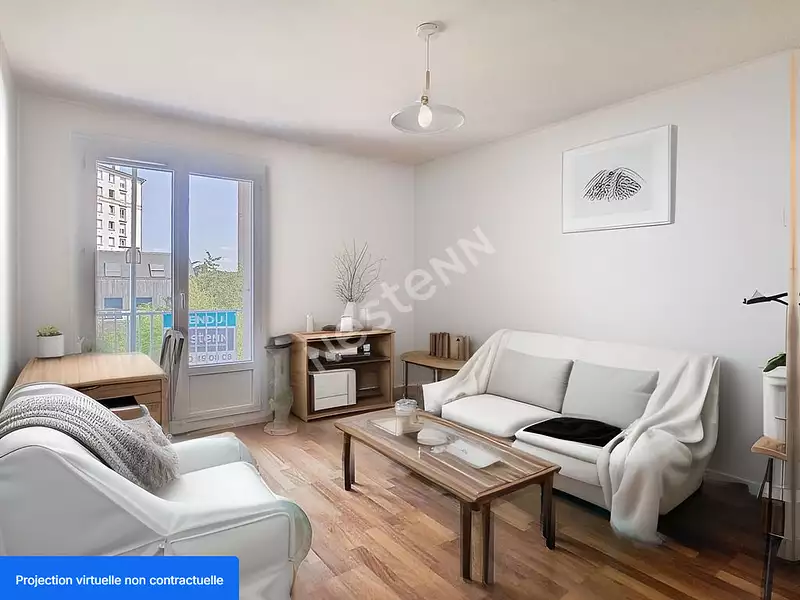 Appartement, 45,51 m²