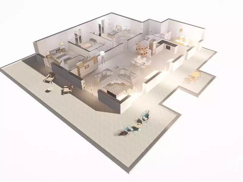 Appartement, 143 m²