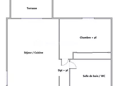 Maison, 45 m²