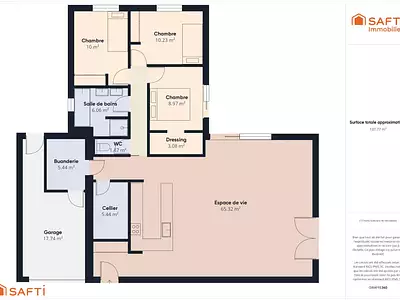 Maison, 116 m²