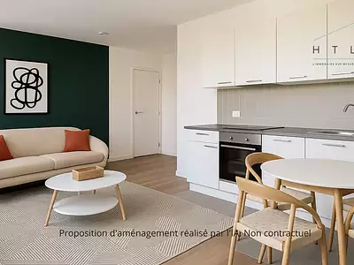 Appartement, 51,11 m²