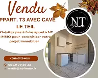 Appartement, 59,5 m²