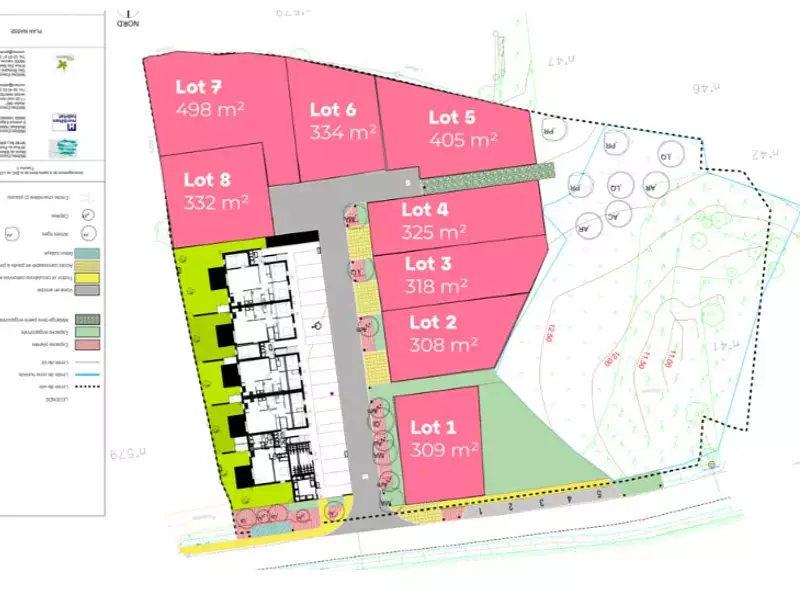 Terrain, 318 m²