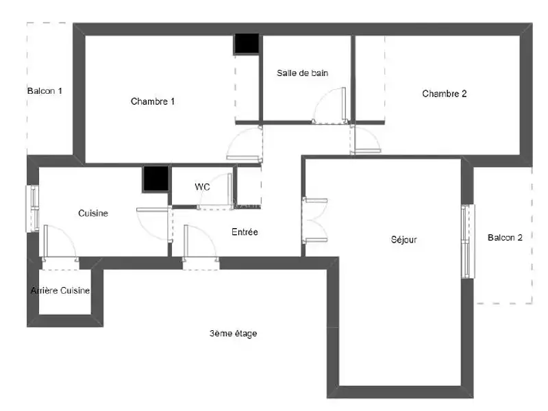 Appartement, 71,06 m²