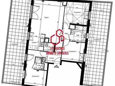 Appartement, 82,14 m²