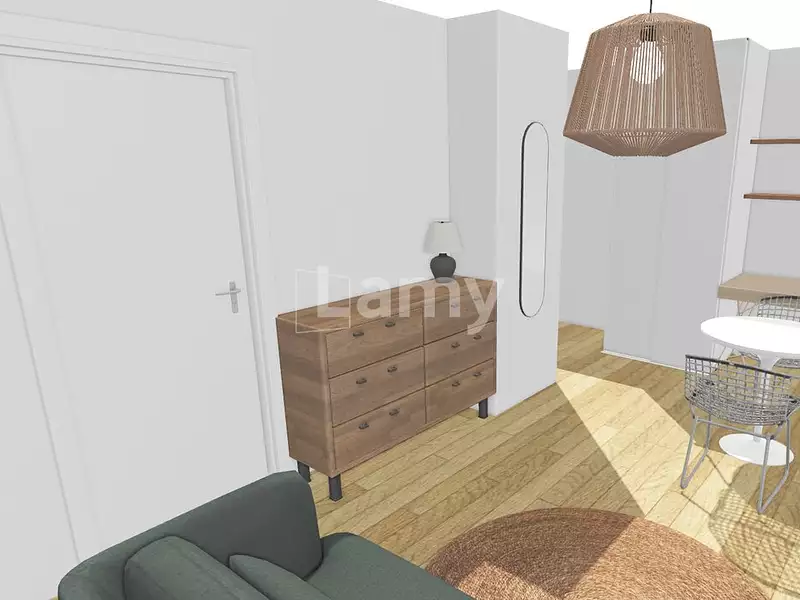 Appartement, 21,9 m²