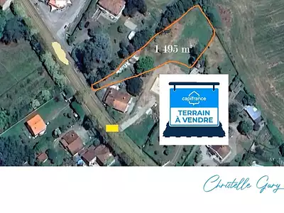 Terrain, 1 495 m²