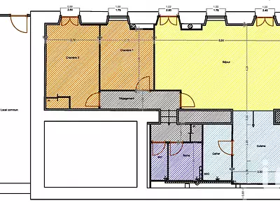 Appartement, 73 m²