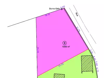 Terrain, 1 000 m²