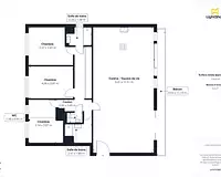 Appartement, 118,18 m²