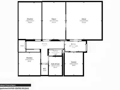Appartement, 85 m²