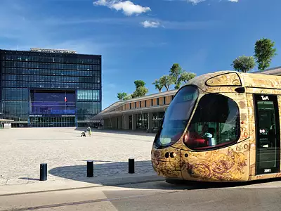 Trendy quartier Près d’Arènes