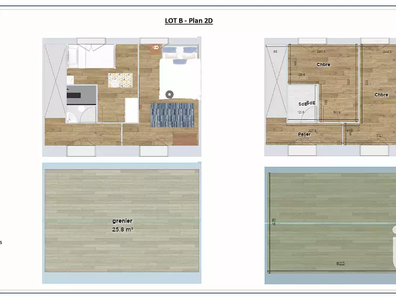 Maison, 65 m²