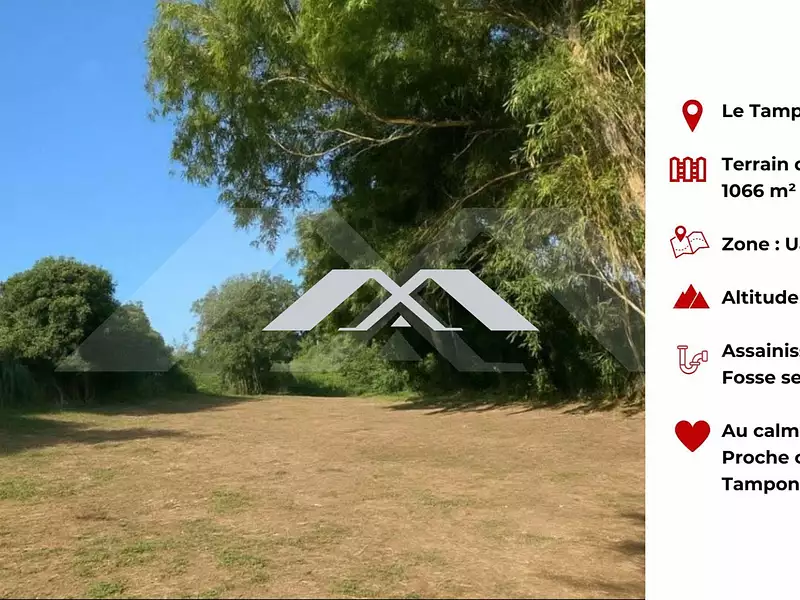 Terrain, 1 066 m²