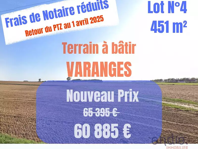 Terrain, 451 m²