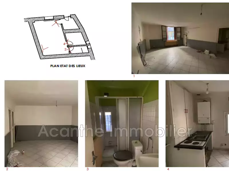 Appartement, 27 m²