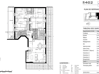 Appartement, 122 m²