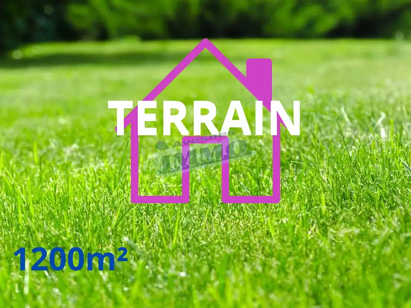 Terrain, 1 200 m²