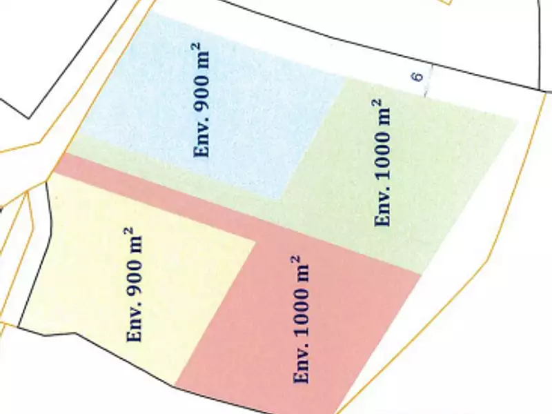 Terrain, 1 050 m²