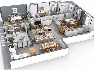 Appartement, 87 m²
