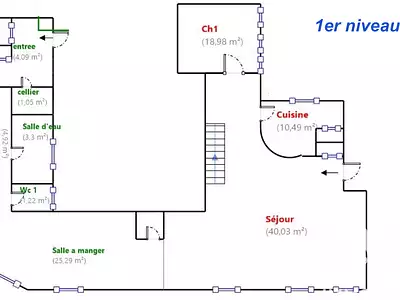 Appartement, 163 m²
