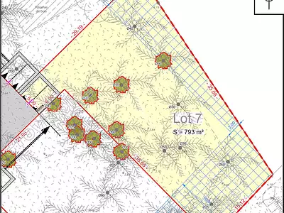 Terrain, 793 m²