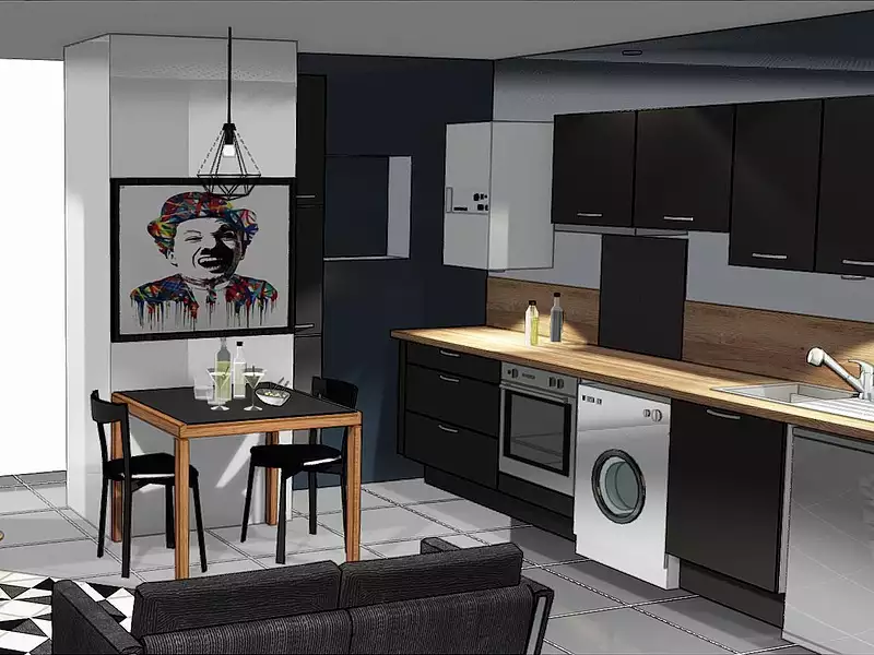 Appartement, 27,25 m²