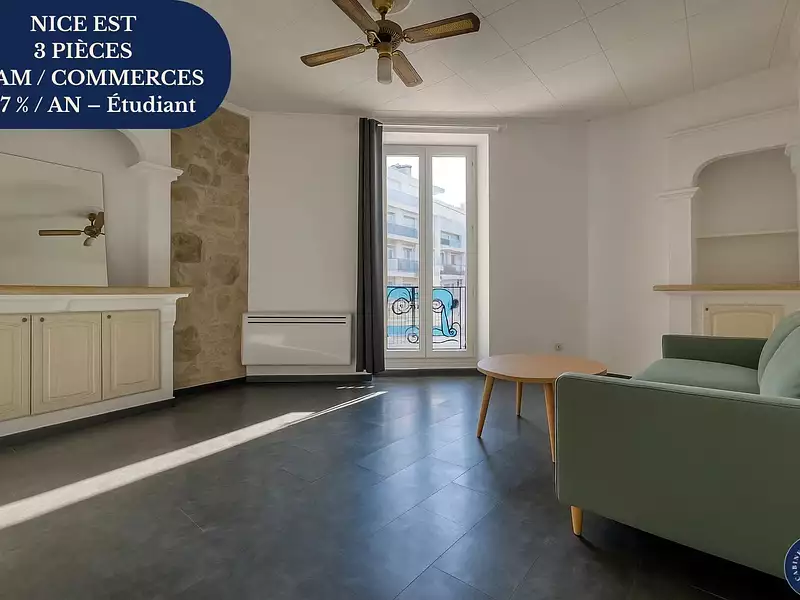 Appartement, 61,19 m²
