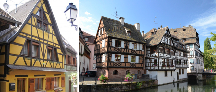 Maison à colombages