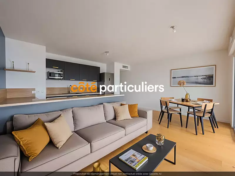 Appartement, 62,29 m²