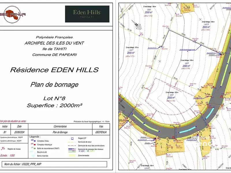 Terrain, 2 000 m²