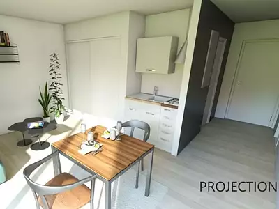 Appartement, 35 m²
