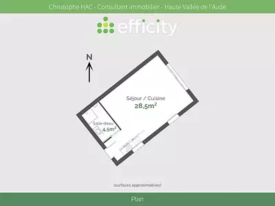 Maison, 33 m²