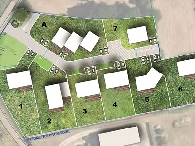 Terrain, 695 m²