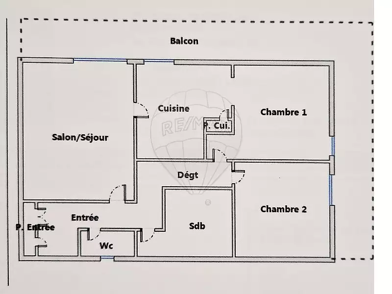 Appartement, 85 m²