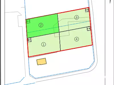 Terrain, 1 092 m²
