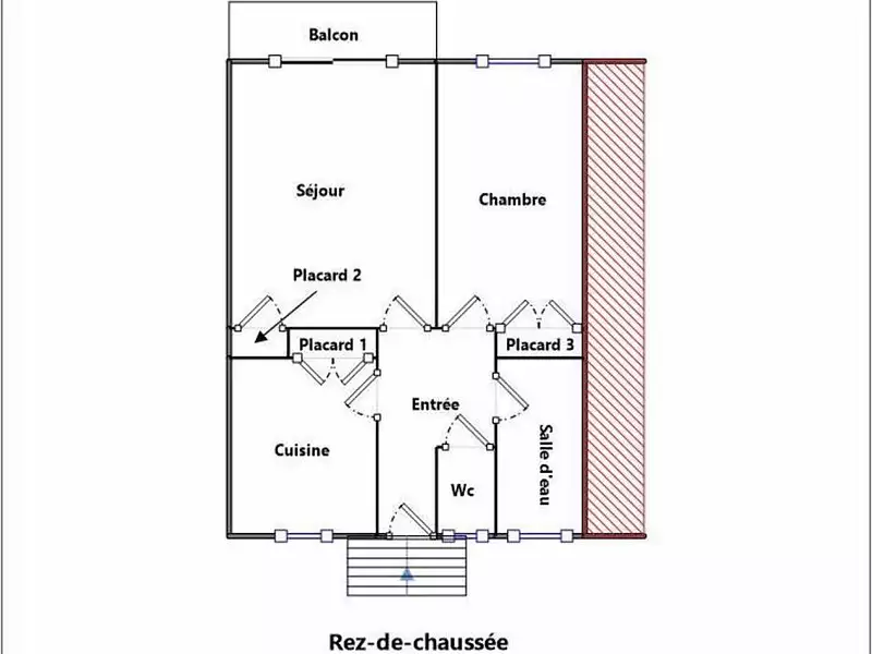 Appartement, 46 m²