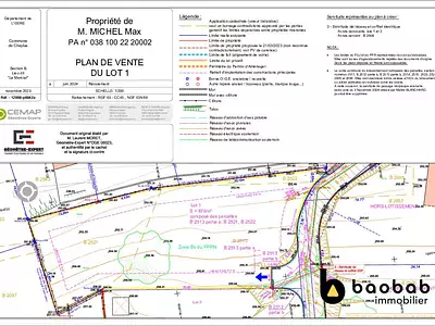 Terrain, 878 m²