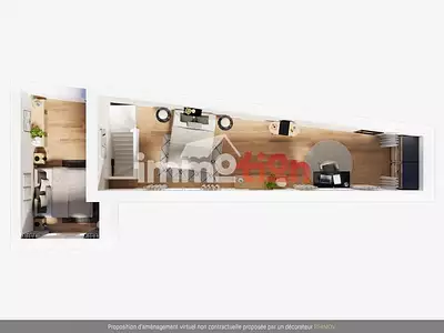 Maison, 55 m²