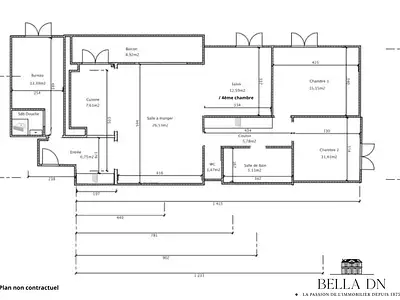 Appartement, 108,47 m²