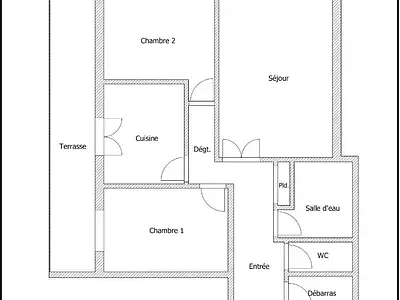 Appartement, 85 m²