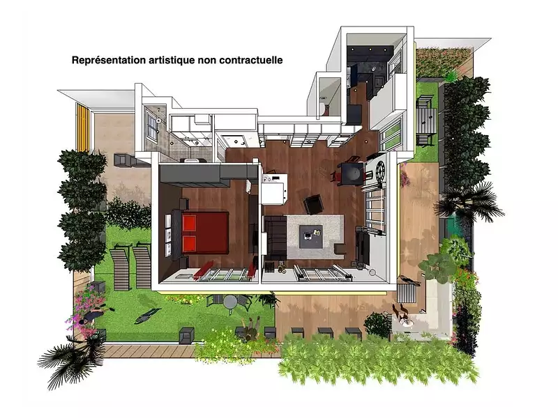 Appartement, 54 m²