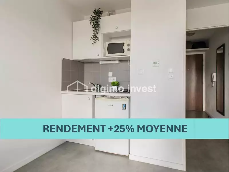 Appartement, 19 m²