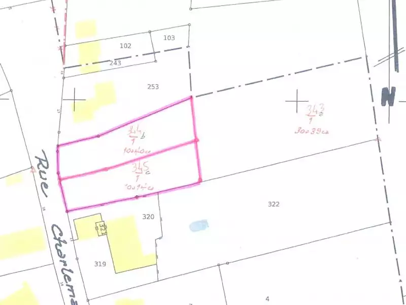 Terrain, 1 040 m²