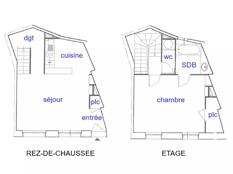 Appartement, 52 m²