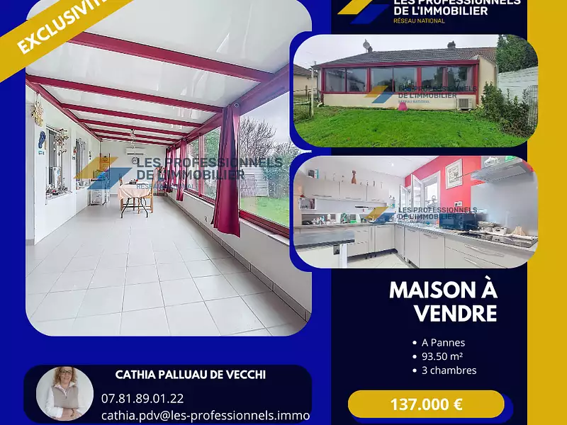 Maison, 93,5 m²