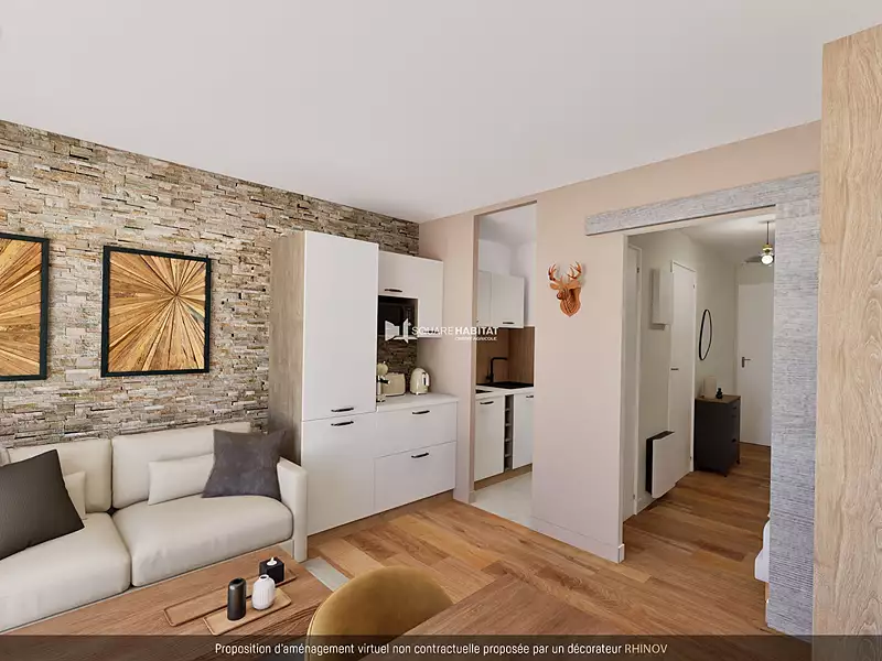 Appartement, 27,57 m²