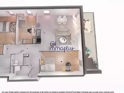 Appartement, 80 m²